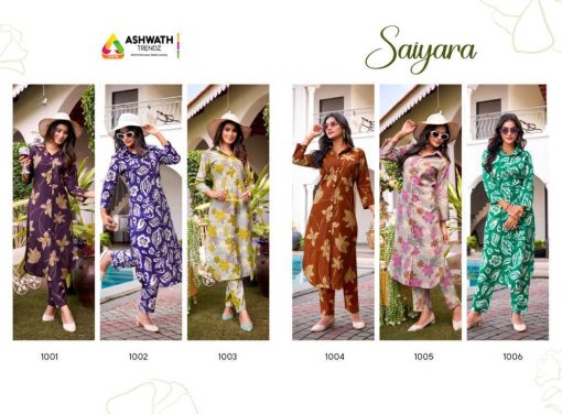 Ashwath Trendz Saiyara Fancy Kurti with Bottom Catalog 6 Pcs7 510x376 - Ashwath Trendz Saiyara Fancy Kurti with Bottom Catalog 6 Pcs