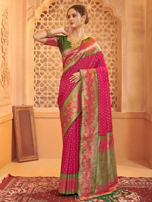 Astita Afreen Silk Saree Sari Catalog 6 Pcs - Image 2