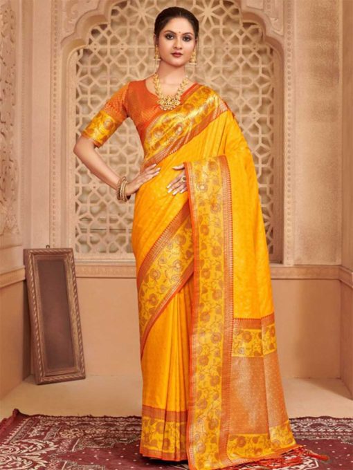 Astita Afreen Silk Saree Sari Catalog 6 Pcs - Image 4