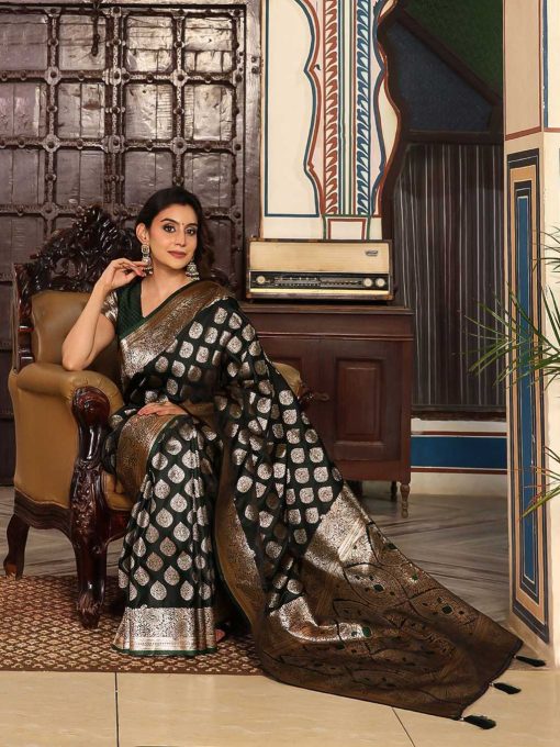 Astita Elegance Vol 2 Silk Saree Sari Catalog 6 Pcs - Image 2