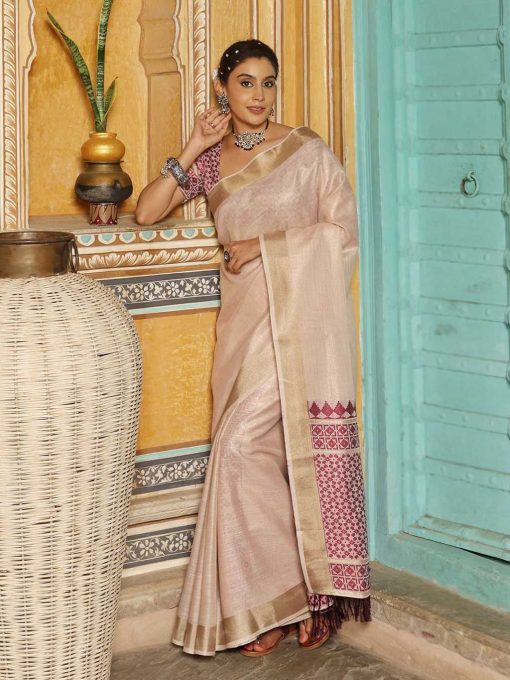 Astita Henoi Threads Cotton Saree Sari Catalog 6 Pcs - Image 2