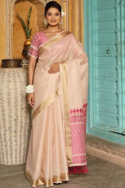 Astita Henoi Threads Cotton Saree Sari Catalog 6 Pcs 247x371 - Surat Fabrics