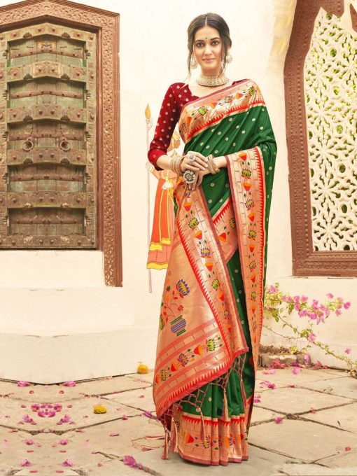 Astita Mariya Silk Saree Sari Catalog 5 Pcs - Image 3