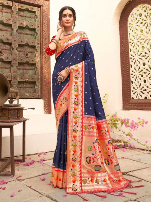 Astita Mariya Silk Saree Sari Catalog 5 Pcs - Image 5
