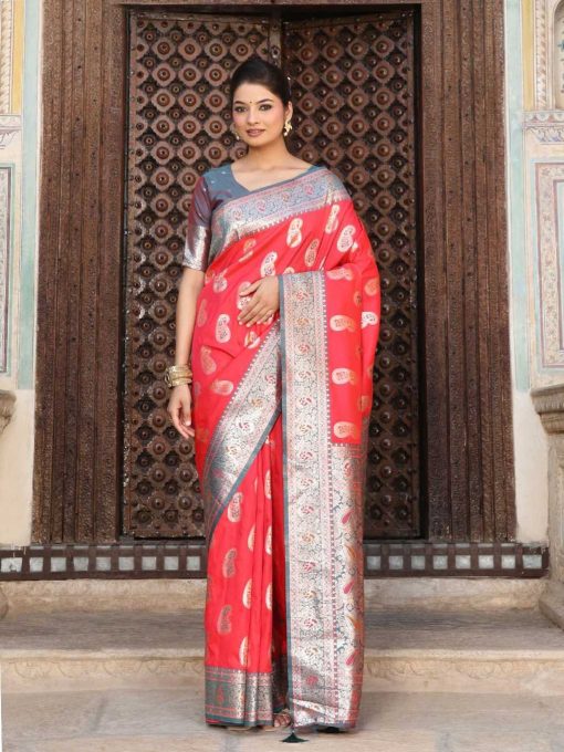 Astita Mridula Vol 2 Silk Saree Sari Catalog 5 Pcs - Image 3