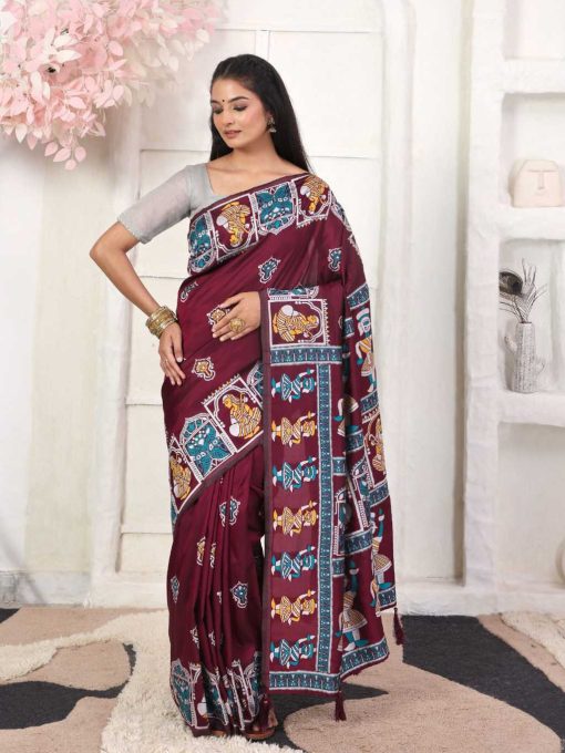 Astita Rangmanch Silk Saree Sari Catalog 6 Pcs 6 510x680 - Astita Rangmanch Silk Saree Sari Catalog 6 Pcs