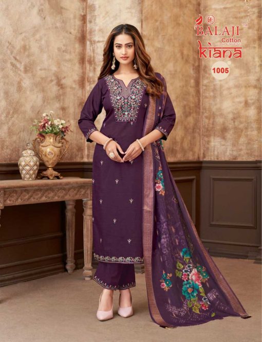Balaji Cotton Kiana Fancy Readymade Salwar Suit Catalog 8 Pcs - Image 2