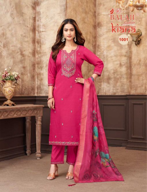 Balaji Cotton Kiana Fancy Readymade Salwar Suit Catalog 8 Pcs - Image 14
