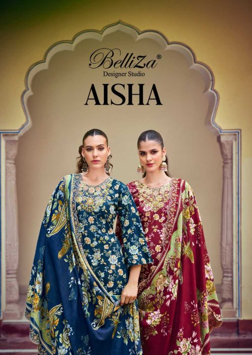 Belliza Aisha Cotton Salwar Suit Catalog 6 Pcs - Image 2