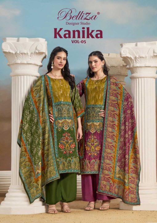 Belliza Kanika Vol 5 Viscose Salwar Suit Catalog 3 Pcs - Image 2