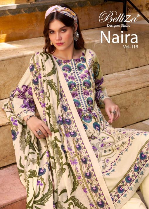 Belliza Naira Vol 116 Cotton Salwar Suit Catalog 8 Pcs - Image 2