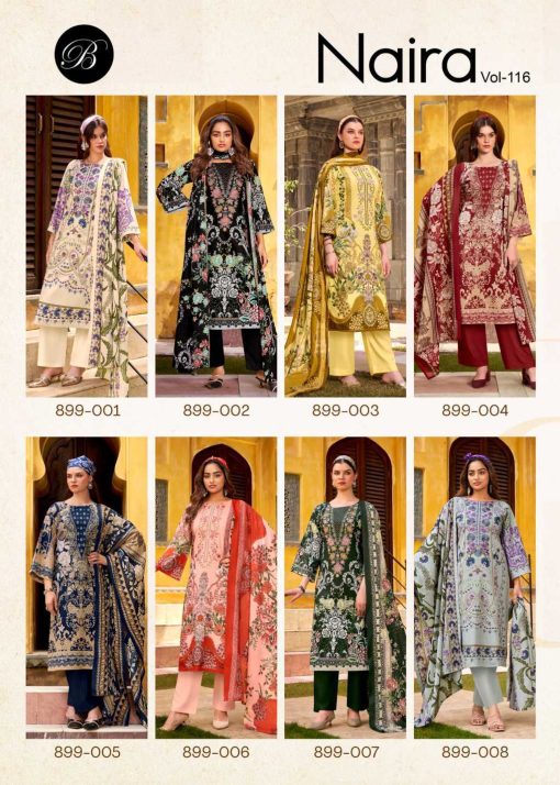 Belliza Naira Vol 116 Cotton Salwar Suit Catalog 8 Pcs - Image 14