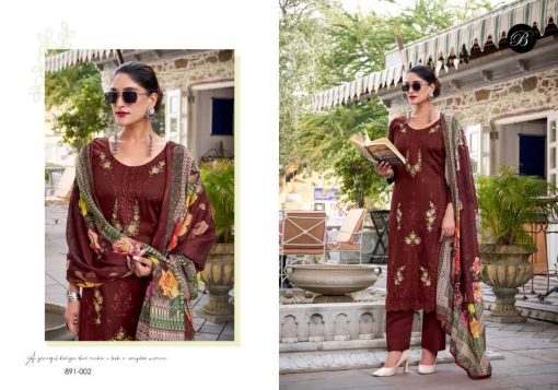 Belliza Zarqash Vol 10 Cotton Salwar Suit Catalog 6 Pcs - Image 5