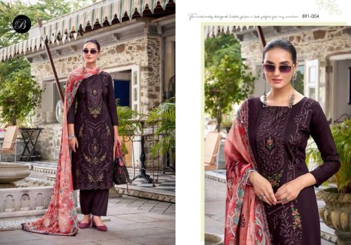Belliza Zarqash Vol 10 Cotton Salwar Suit Catalog 6 Pcs - Image 9