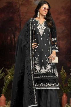 Bilqis B 164 A-B Organza Salwar Suit Catalog 2 Pcs