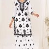 Blue Hills Black and White Vol 18 Kurti with Palazzo Rayon Catalog 2 Pcs