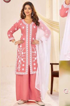 Blue Hills Gourmet Kurti with Dupatta Bottom Rayon Catalog 4 Pcs 247x371 - Surat Fabrics