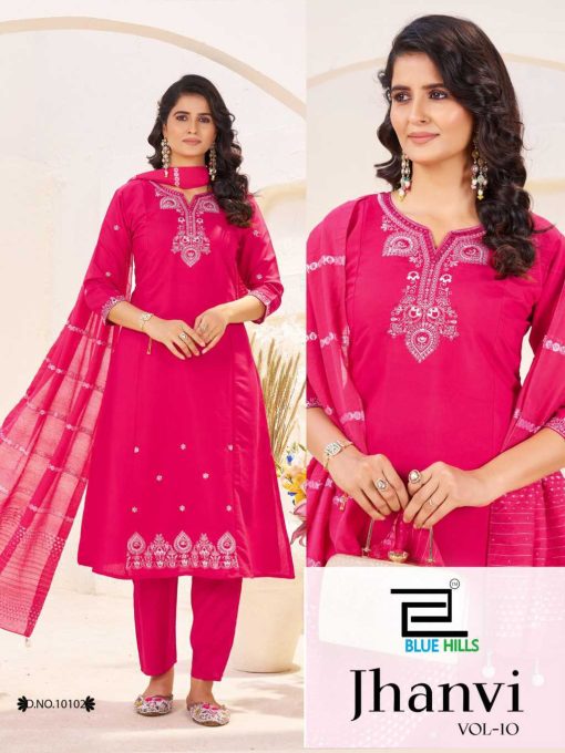 Blue Hills Jhanvi Vol 10 Kurti with Dupatta Bottom Silk Catalog 4 Pcs 5 510x680 - Blue Hills Jhanvi Vol 10 Kurti with Dupatta Bottom Silk Catalog 4 Pcs
