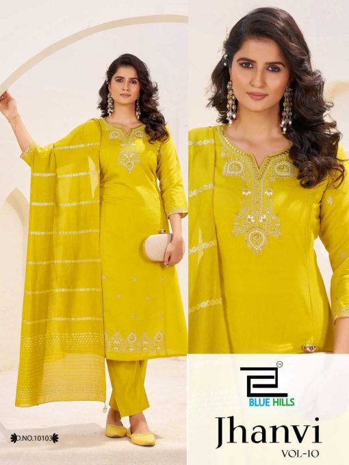 Blue Hills Jhanvi Vol 10 Kurti with Dupatta Bottom Silk Catalog 4 Pcs 6 510x680 - Blue Hills Jhanvi Vol 10 Kurti with Dupatta Bottom Silk Catalog 4 Pcs