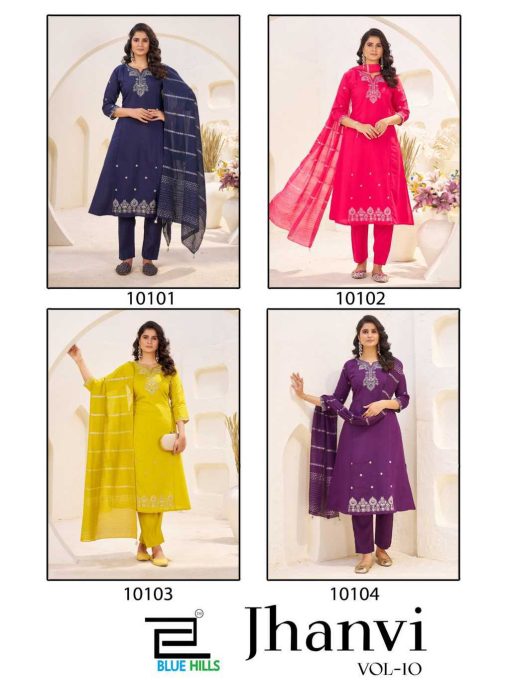 Blue Hills Jhanvi Vol 10 Kurti with Dupatta Bottom Silk Catalog 4 Pcs 7 510x680 - Blue Hills Jhanvi Vol 10 Kurti with Dupatta Bottom Silk Catalog 4 Pcs