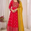Blue Hills Ritu Special Vol 9 Gown with Dupatta Rayon Catalog 6 Pcs
