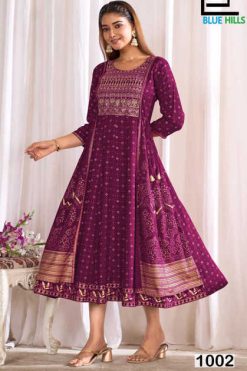 Blue Hills Sreeleela Rayon Kurti Catalog 4 Pcs