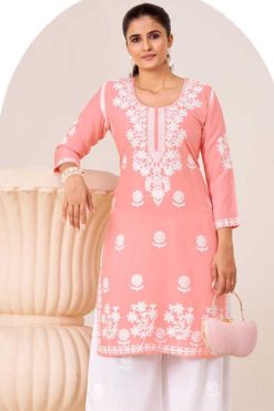 Blue Hills Victoria Vol 25 Kurti with Palazzo Rayon Catalog 4 Pcs