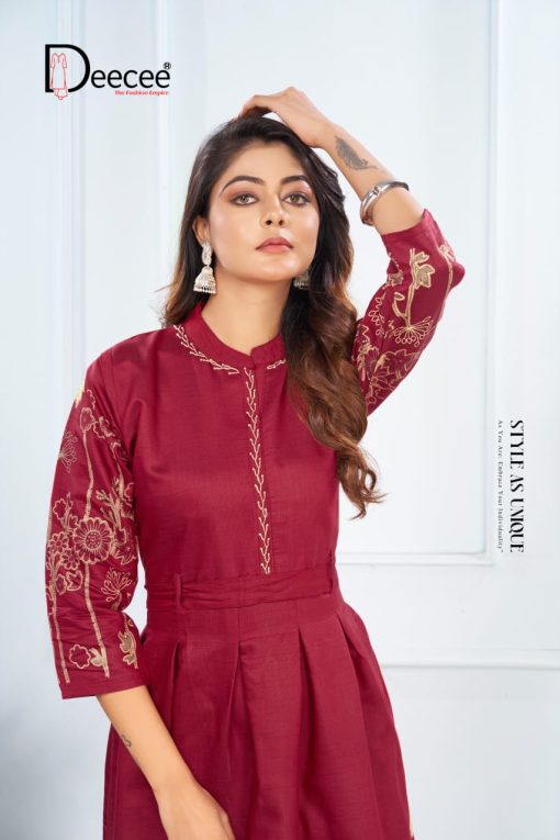 Deecee Surmayi Fancy Kurti Catalog 6 Pcs - Image 3