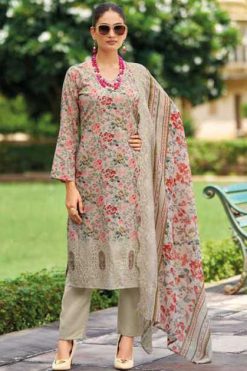 Deepsy Bin Saeed Mini Lawn Collection Vol 2 Chiffon Cotton Salwar Suit Catalog 6 Pcs
