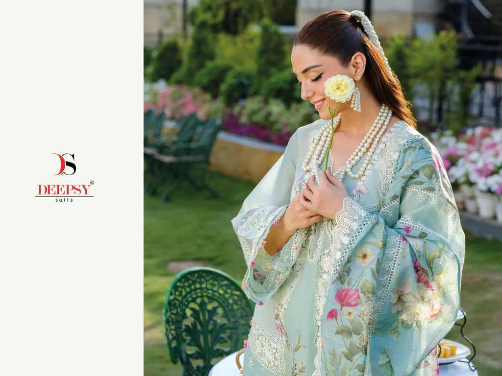 Deepsy Elaf Luxury Lawn 25 Vol 3 Cotton Salwar Suit Catalog 5 Pcs (2) Deepsy Elaf Luxury Lawn 25 Vol 3 Cotton Salwar Suit Catalog 5 Pcs - Image 3