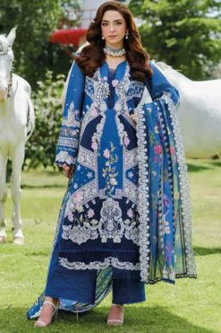 Deepsy Elaf Luxury Lawn 25 Vol 3 Cotton Salwar Suit Catalog 5 Pcs