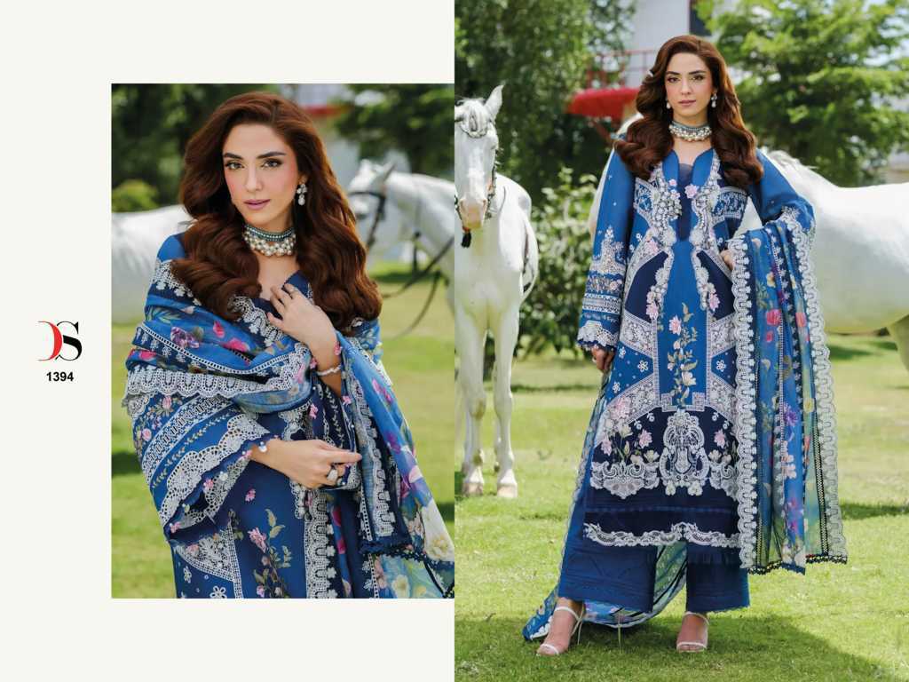 Deepsy Elaf Luxury Lawn 25 Vol 3 Cotton Salwar Suit Catalog 5 Pcs (8) Deepsy Elaf Luxury Lawn 25 Vol 3 Cotton Salwar Suit Catalog 5 Pcs - Image 9