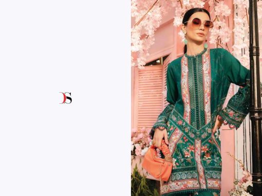 Deepsy Maria B M Print 25 Vol 3 Chiffon Cotton Salwar Suit Catalog 6 Pcs - Image 11