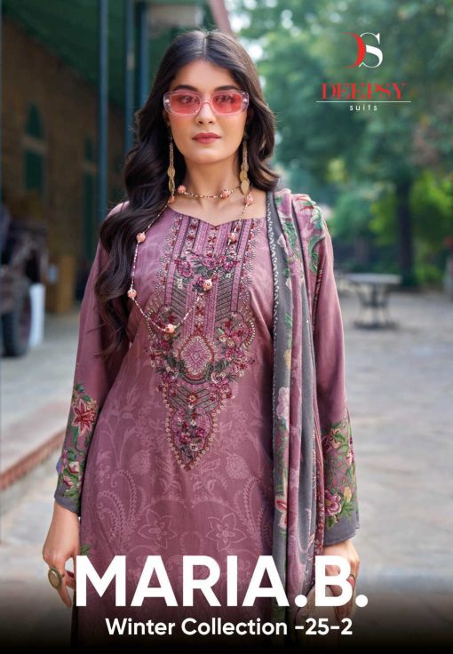 Deepsy Maria B Winter Collection 25 Vol 2 Salwar Suit Catalog 6 Pcs - Image 2