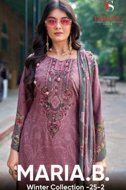 Deepsy Maria B Winter Collection 25 Vol 2 Salwar Suit Catalog 6 Pcs