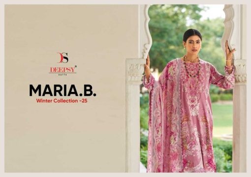 Deepsy Maria B Winter Collection Vol 25 Salwar Suit Catalog 6 Pcs - Image 2