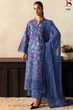 Deepsy Rungrez Chikankari Vol 25 Cotton Salwar Suit Catalog 6 Pcs