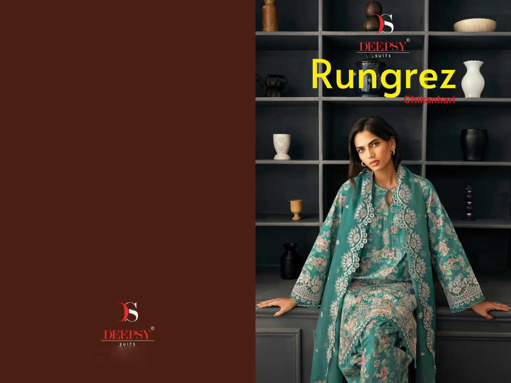 Deepsy Rungrez Chikankari Vol 25 Cotton Salwar Suit Catalog 6 Pcs (3) Deepsy Rungrez Chikankari Vol 25 Cotton Salwar Suit Catalog 6 Pcs - Image 4