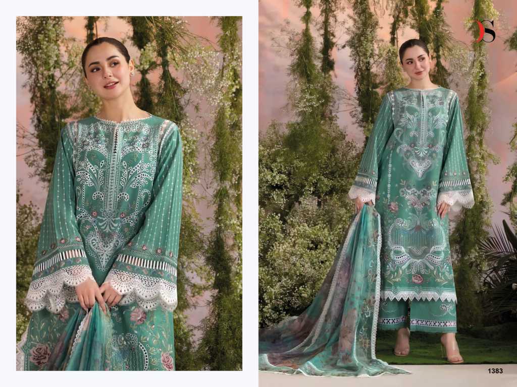 Deepsy Sobia Nazir Luxury Lawn 25 Vol 2 Salwar Suit Catalog 6 Pcs (6) Deepsy Sobia Nazir Luxury Lawn 25 Vol 2 Salwar Suit Catalog 6 Pcs - Image 7