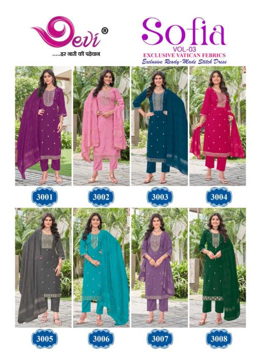 Devi Sofia Vol 3 Fancy Readymade Suit Catalog 8 Pcs 11 510x707 - Devi Sofia Vol 3 Fancy Readymade Suit Catalog 8 Pcs