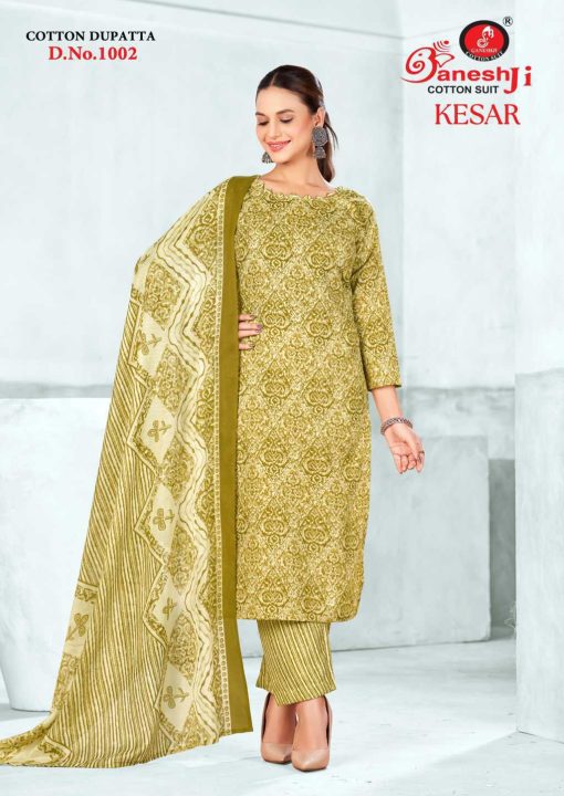 Ganeshji Kesar Exclusive Cotton Collection Vol 1 Salwar Suit Catalog 10 Pcs 4 510x720 - Ganeshji Kesar Exclusive Cotton Collection Vol 1 Salwar Suit Catalog 10 Pcs