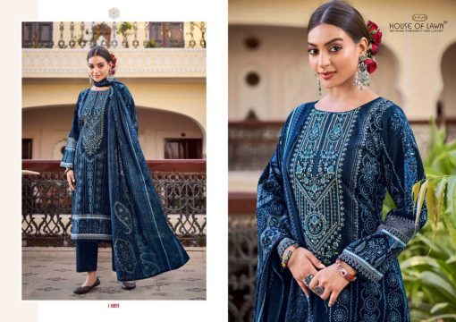 House of Lawn Nayra Vol 7 Cotton Salwar Suit Catalog 8 Pcs - Image 11