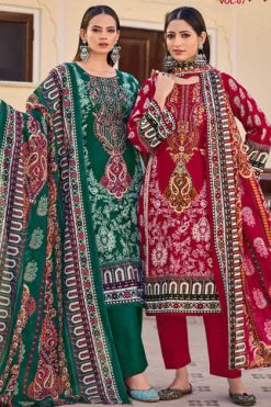 House of Lawn Nayra Vol 7 Cotton Salwar Suit Catalog 8 Pcs