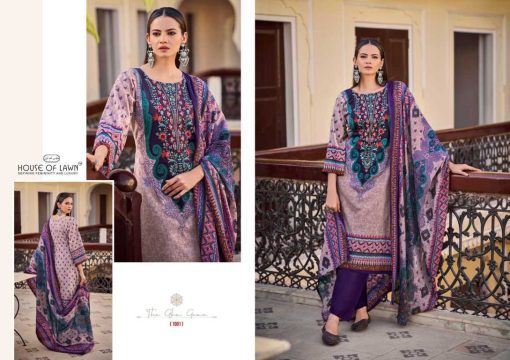 House of Lawn Nayra Vol 7 Cotton Salwar Suit Catalog 8 Pcs - Image 4