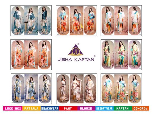 Jisha Satin Breeze Vol 5 Kurti Catalog 8 Pcs - Image 11