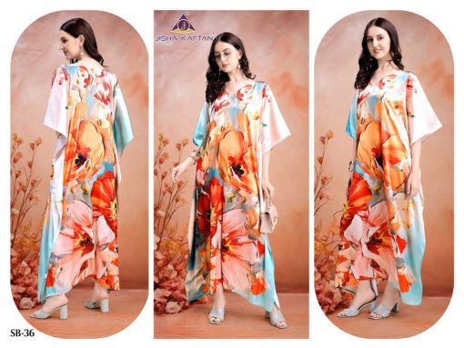 Jisha Satin Breeze Vol 5 Kurti Catalog 8 Pcs - Image 6