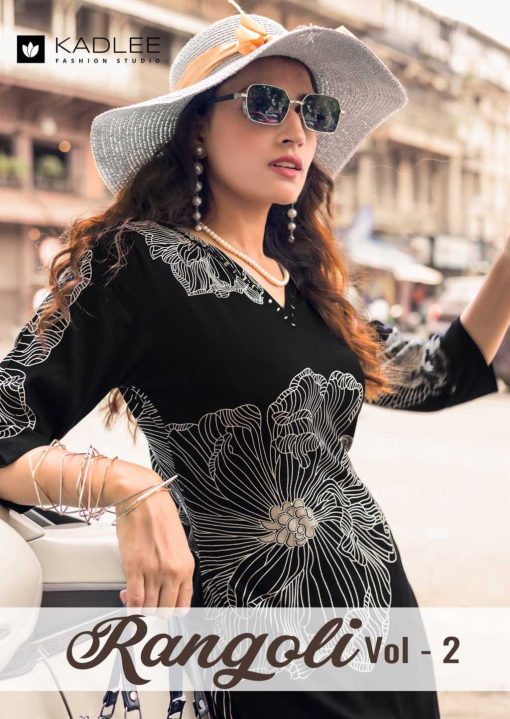 Kadlee Rangoli Vol 2 Rayon Kurti with Bottom Catalog 6 Pcs 1 510x719 - Kadlee Rangoli Vol 2 Rayon Kurti with Bottom Catalog 6 Pcs