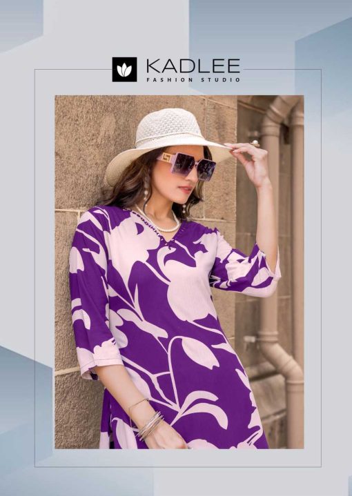 Kadlee Rangoli Vol 2 Rayon Kurti with Bottom Catalog 6 Pcs 2 510x719 - Kadlee Rangoli Vol 2 Rayon Kurti with Bottom Catalog 6 Pcs
