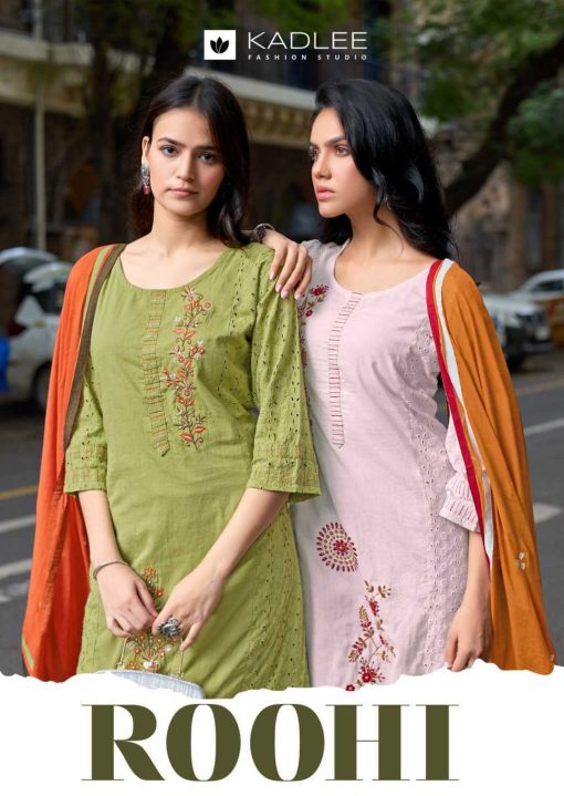 Kadlee Roohi Cotton Kurti with Dupatta Bottom Catalog 4 Pcs 1 510x719 - Kadlee Roohi Cotton Kurti with Dupatta Bottom Catalog 4 Pcs