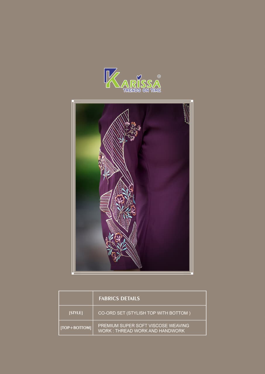 Karissa Lakshara CO ORD Wholesale Catalog 4 Pcs (8) Karissa Lakshara CO ORD Wholesale Catalog 4 Pcs - Image 9